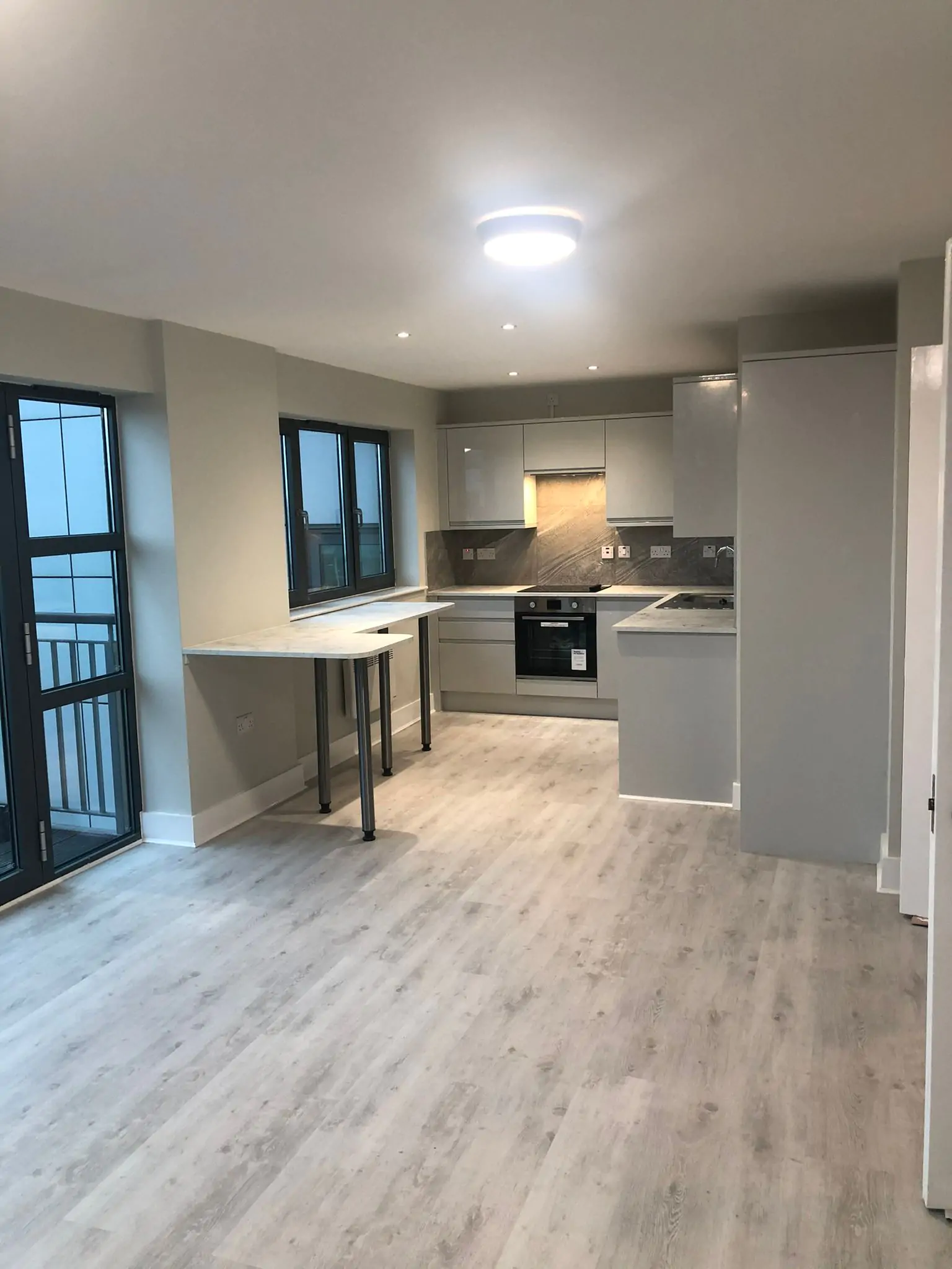 3 Bed Flat renovation is Merton. Before and after